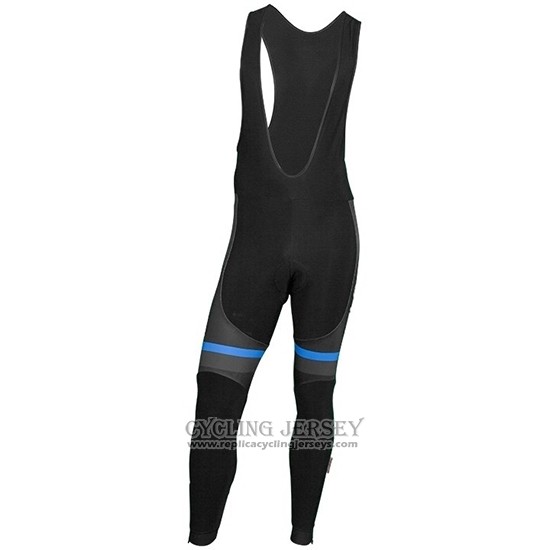 2019 Cycling Jersey Nalini Black Blue Long Sleeve And Bib Tight